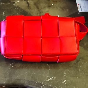 Red Bottega Fanny Pack